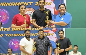 MANOHAR DHOND MEMORIAL MASTERS BADMINTON: TRIPLE CROWN FOR MANJIRI; KAKKAR, BETTY, CANCIO, KAMLESH, MANJU, NAVNEET, PRADEEP, TANAJI, VAISHALI BAG DOUBLE