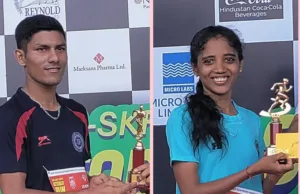 ANKUSHRAJ SINGH & ASHWINI VELIP WIN 10KM ‘OCTOBER RUN’
