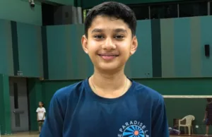 GOAN SHUTTLER AARUSH PAWASKAR RECORDS QUARTER-FINAL FINISH AT NATIONALS