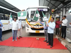 5 NEW KTCL BUSES IN SERVICE FOR EXPOSITION OF ST. FRANCIS XAVIER 2024