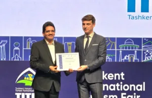 TITF 2024 TASHKENT: GOA TRIUMPHS ON GLOBAL STAGE, WINS ‘BEST COASTAL SPIRIT SHOWCASE’ AWARD