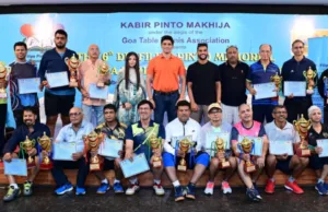 6TH EDITION OF DR. FILIPE PINTO MEMORIAL ALL-GOA TABLE TENNIS TOURNAMENT HELD AT MIRAMAR