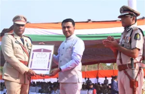 63RD LIBERATION DAY: PRESIDENT’S POLICE MEDAL FOR MERITORIOUS SERVICE AWARDED TO SUDESH NAIK