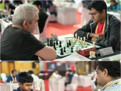 MANOHAR PARRIKAR 3RD GOA INTERNATIONAL OPEN: SETHURAMAN, TOLOGON, SLIZHEVSKY, NITIN IN JOINT-LEAD WITH 4 POINTS, GOA’S ETHAN STAYS IN CONTENTION WITH 3.5 POINTS