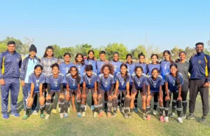 GOA UNIVERSITY WOMEN’S FOOTBALL TEAM QUALIFIES FOR KHELO INDIA UNIVERSITY GAMES 2025