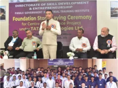 FOUNDATION STONE LAID FOR CENTRE OF EXCELLENCE PROJECT UNDER TATA TECHNOLOGIES FOR GOA GOVERNMENT ITIs