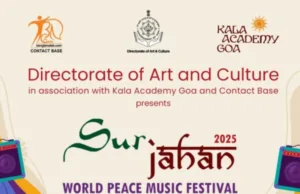 SUR JAHAN 2025: GOA SET FOR CELEBRATION OF MUSIC FOR PEACE ONCE AGAIN