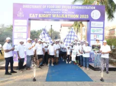OVER 750 PEOPLE PARTICIPATE IN ‘EAT RIGHT WALKATHON 2025’ AT MARGAO
