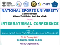 GOA UNIVERSITY: CHIEF MINISTER DR. PRAMOD SAWANT TO INAUGURATE INTERNATIONAL CONFERENCE ON ‘FIT FOR LIFE’ ON TUESDAY