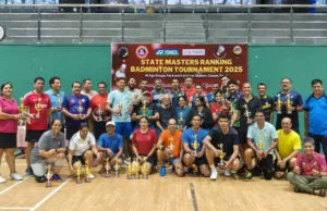 STATE MASTERS RANKING BADMINTON: BETTY, TANAJI & MANJIRI CLINCH TRIPLE CROWNS