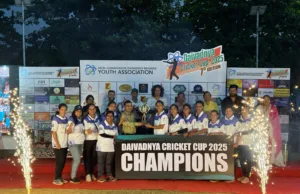 DAIVADNYA CRICKET CUP 2025: DAMBAB XI & DAKSHIN WARRIORS TOP