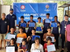 VINAY KULABKAR, AZURRO PATRAO, HRIDAY JOSHI TOP GOA STATE SAILING CHAMPIONSHIP 2025