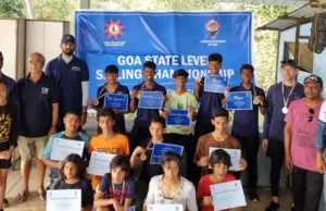 VINAY KULABKAR, AZURRO PATRAO, HRIDAY JOSHI TOP GOA STATE SAILING CHAMPIONSHIP 2025