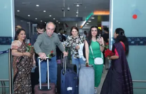 GOA WELCOMES FIRST CHARTER FLIGHT QESHM AIR FROM IRAN