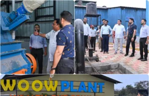 INDUSTRIES MINISTER MAUVIN GODINHO PAYS INSPECTION VISIT TO ‘WEALTH OUT OF WASTE’ PLANT