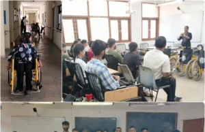 WHEELCHAIR DAY AWARENESS TALK HELD AT GOA UNIVERSITY