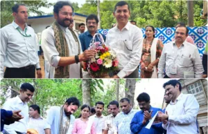 UNION MINISTER FOR COAL & MINES G. KISHAN REDDY COMMENDS VEDANTA SESA GOA FOR MINE RECLAMATION