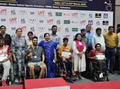 GOA’S LLOYD FERNANDES ACHIEVES INDIA’S TOP PARA-TT RANKING AFTER TWIN GOLD MEDAL FEAT IN GUJARAT