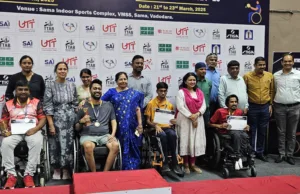 GOA’S LLOYD FERNANDES ACHIEVES INDIA’S TOP PARA-TT RANKING AFTER TWIN GOLD MEDAL FEAT IN GUJARAT
