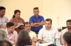 IT MINISTER ROHAN KHAUNTE MEETS ALLOTTEES AT EMC TUEM TO ACCELERATE GROUND LEVEL PROGRESS