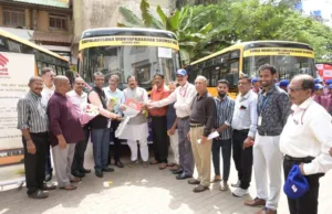 HUDCO CSR INITIATIVE: MoS SHRIPAD NAIK HANDS OVER SCHOOL BUSES TO STRENGTHEN EDUCATIONAL INFRASTRUCTURE IN GOA