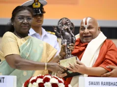 PRESIDENT OF INDIA PRESENTS 58TH JNANPITH AWARD