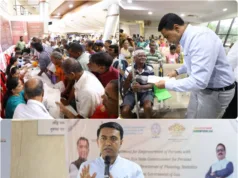 CHIEF MINISTER DR. PRAMOD SAWANT ANNOUNCES WORK IN PROGRESS ON PERSONS WITH DISABILITIES HOSTEL PROJECT, URGES PARENTS TO KEEP HEALTHY FRAME OF MIND