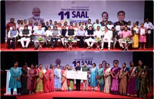 SANKALP SE SIDDHI: GOANS FELICITATED FOR CONTRIBUTIONS TOWARDS 11 YEARS OF PROGRESS