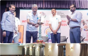 PIB, CBC, DD & AIR HOLD PRE-INTERNATIONAL DAY OF YOGA EVENT IN PANAJI