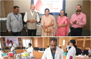 WORLD BLOOD DONOR DAY SERVES TO RAISE AWARENESS OF NEED FOR SAFE BLOOD