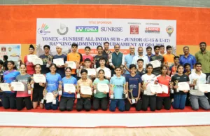 SHARAYU CLINCHES DOUBLE CROWN; WAZIR, SHAINA, BORNIL, RISHIKA EMERGE CHAMPIONS AS ALL-INDIA SUB-JUNIOR RANKING BADMINTON TOURNAMENT CONCLUDES IN GOA