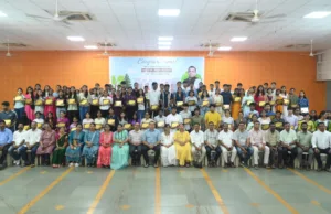 MERITORIOUS STUDENTS FELICITATED BY PORVORIM RISING