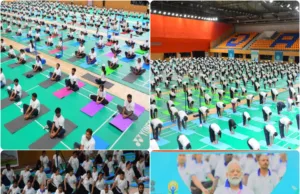 650 PARTICIPANTS DEMO OF COMMON YOGA PROTOCOL FORMS THE HIGHLIGHT OF IDY 2025 CELEBRATION BY ALL INDIA INSTITUTE OF AYURVEDA GOA