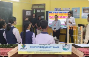 NORTH GOA COLLECTOR ANKIT YADAV REVIEWS PROJECTS FUNDED BY NGDMF