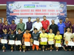 NOMAAN PAPPU & ASHA SREE DANDU CROWNED CHAMPIONS AT ALL-INDIA U13 RANKING BADMINTON