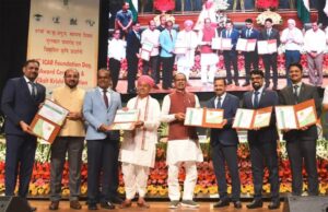 RASHTRIYA KRISHI VIGYAN PURASKAR 2025: ICAR-CCARI GOA SCIENTISTS CONFERRED WITH NATION’S HIGHEST AWARD IN AGRICULTURAL SCIENCES