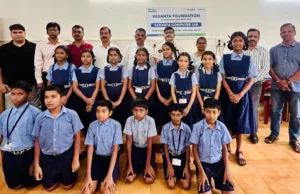 300 STUDENTS SET TO BENEFIT FROM VEDANTA COMPUTER LAB AT SHRI MAHAMAYA HIGH SCHOOL AT MAYEM