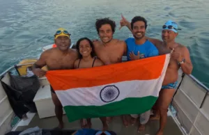 GOA-BASED ARUNIMA BOSE SWIMS ENGLISH CHANNEL IN RELAY TEAM