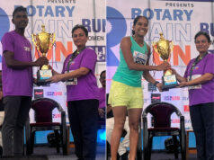 ROTARY RAIN RUN 2025: SURAJ VELIP & SWEZIAL D’SOUZA TRIUMPH IN HALF-MARATHON