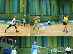 ANIL PAIGINKAR MEMORIAL VETERANS BADMINTON: TANAJI, MANJIRI BAG TRIPLE CROWN; KAMLESH, PARAG, CANCIO, VRUSHALI, RUPCHANDRA, VINEETA, ANKUSH, DHANYA BAG DOUBLE
