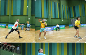 ANIL PAIGINKAR MEMORIAL VETERANS BADMINTON: TANAJI, MANJIRI BAG TRIPLE CROWN; KAMLESH, PARAG, CANCIO, VRUSHALI, RUPCHANDRA, VINEETA, ANKUSH, DHANYA BAG DOUBLE