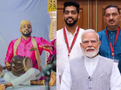 घुमट आरती आनी लोकसंगीताचे दायज फुडें व्हरपी कलाकार: प्रद्युम्न चारी