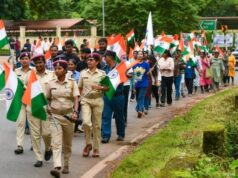 NIT GOA & GOA POLICE JOINTLY ORGANISE ‘HAR GHAR TIRANGA RALLY’ AT CUNCOLIM
