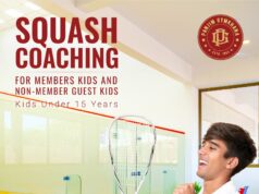 EXPERT SQUASH COACHING FACILITY NOW AVAILABLE AT PANJIM GYMKHANA
