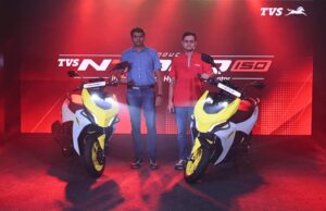 TVS MOTOR COMPANY LAUNCHES TVS NTORQ 150