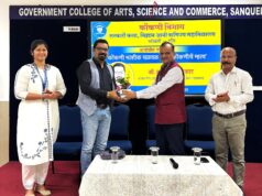 कोंकणी वरवीं गोंयकारांची राजकीय आनी संविधानीक अस्मिताय सुगूर उरल्या: डॉ. हनुमंत चोपडेकार; सांखळेच्या सरकारी महाविद्यालयांत व्याख्यानआनी वक्तृत्व सर्तीचें आयोजन