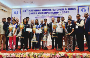 38TH NATIONAL UNDER-13 CHESS: SHAUNAK BADOLE & DEEKSHITHA MODIPALLI CLINCH TITLE