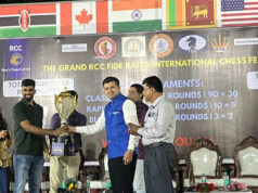 NITISH BELURKAR BAGS RCC INTERNATIONAL FIDE RATED RAPID CHESS TITLE