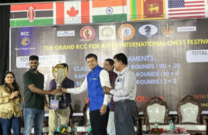 NITISH BELURKAR BAGS RCC INTERNATIONAL FIDE RATED RAPID CHESS TITLE