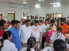 SWASTH NARI SASHAKT PARIVAR ABHIYAAN: HEALTH CAMP AT MAYEM GETS ENTHUSIASTIC RESPONSE ON SUNDAY